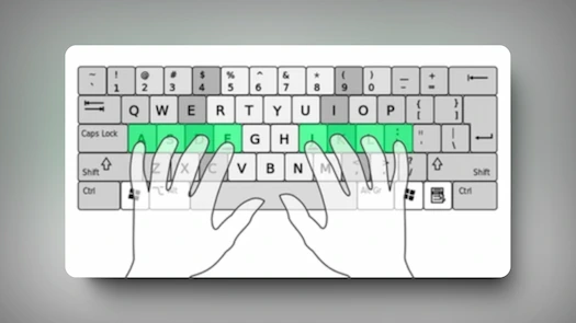 Панель экранной клавиатуры в Sonma Typing-Expert